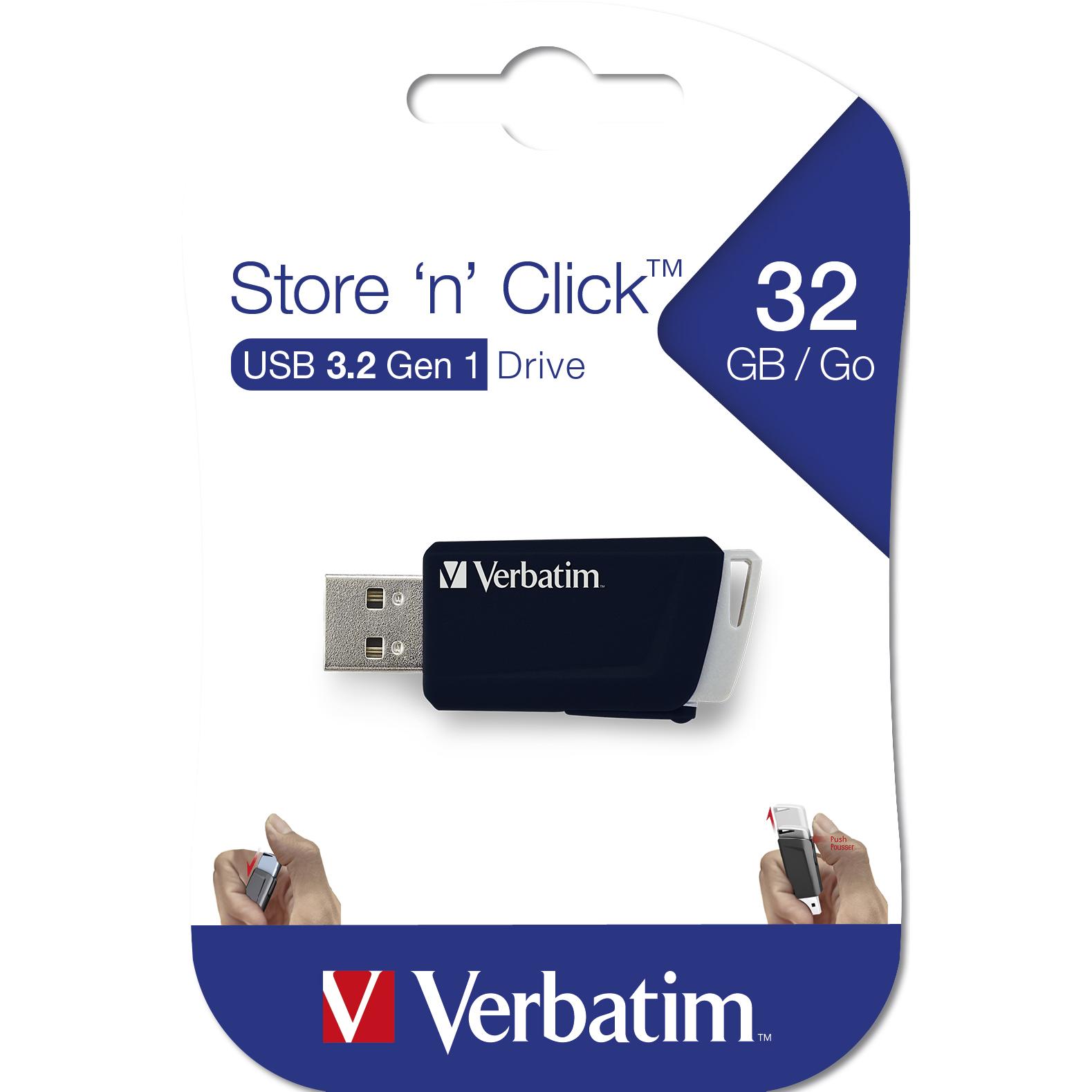 Chiavetta Store 'n' Click 32GB Nero