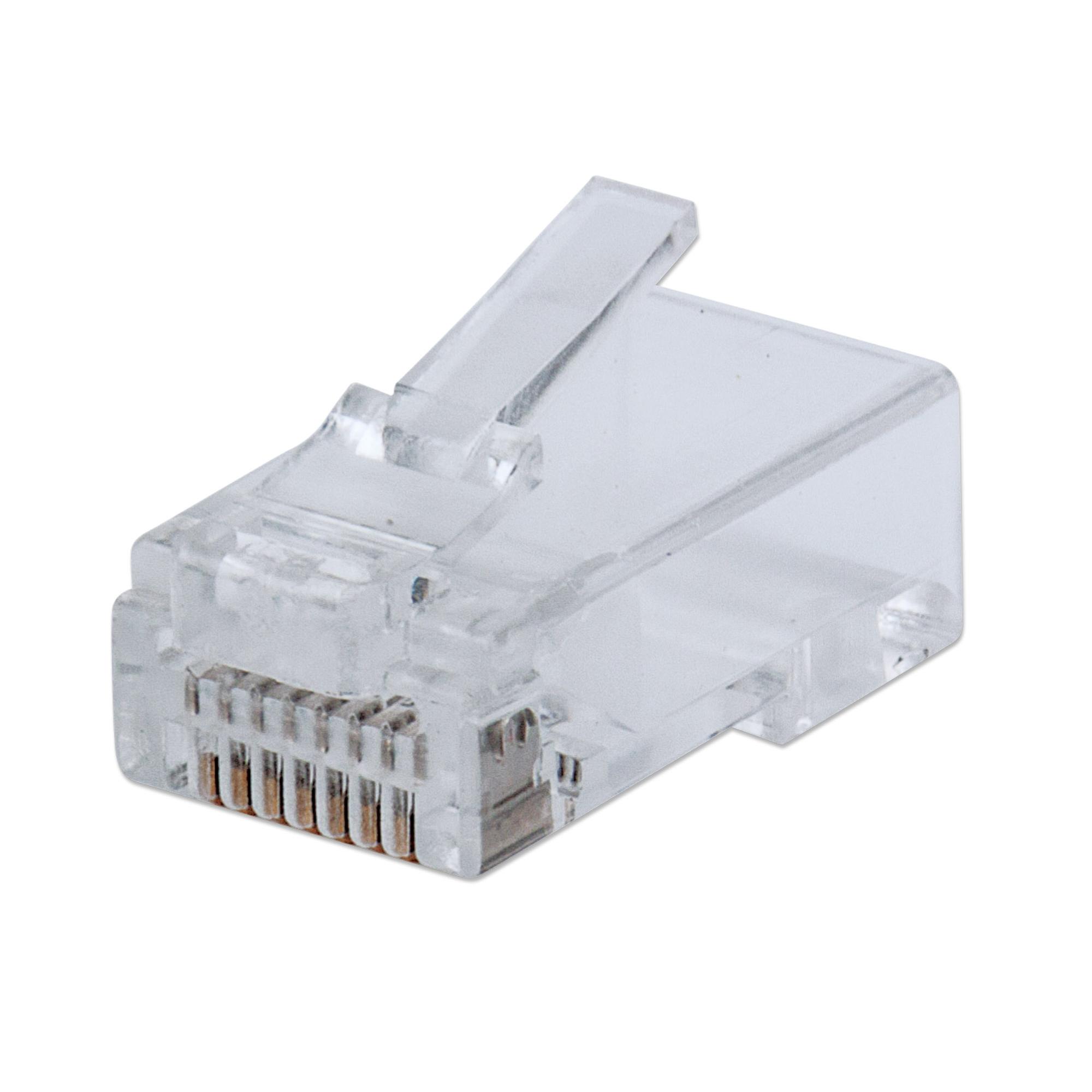 Confezione 50 plug modulari RJ45 Cat6 FastCrimp