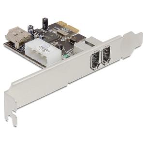 Scheda PCI Express FireWire 2 Esterne 1 Interna