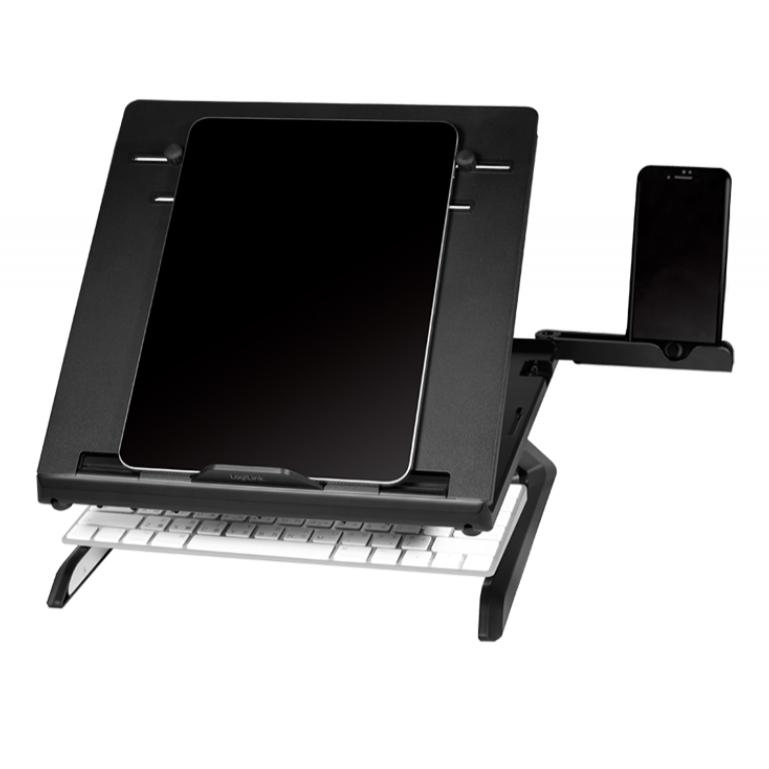 Supporto per Notebook e Tablet 10-15.6'' Ergonomico Nero