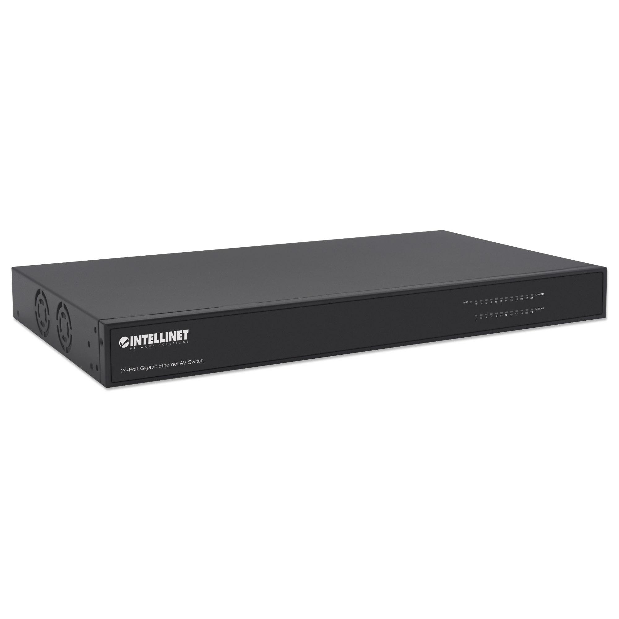 AV Switch Gigabit Ethernet 24 Porte