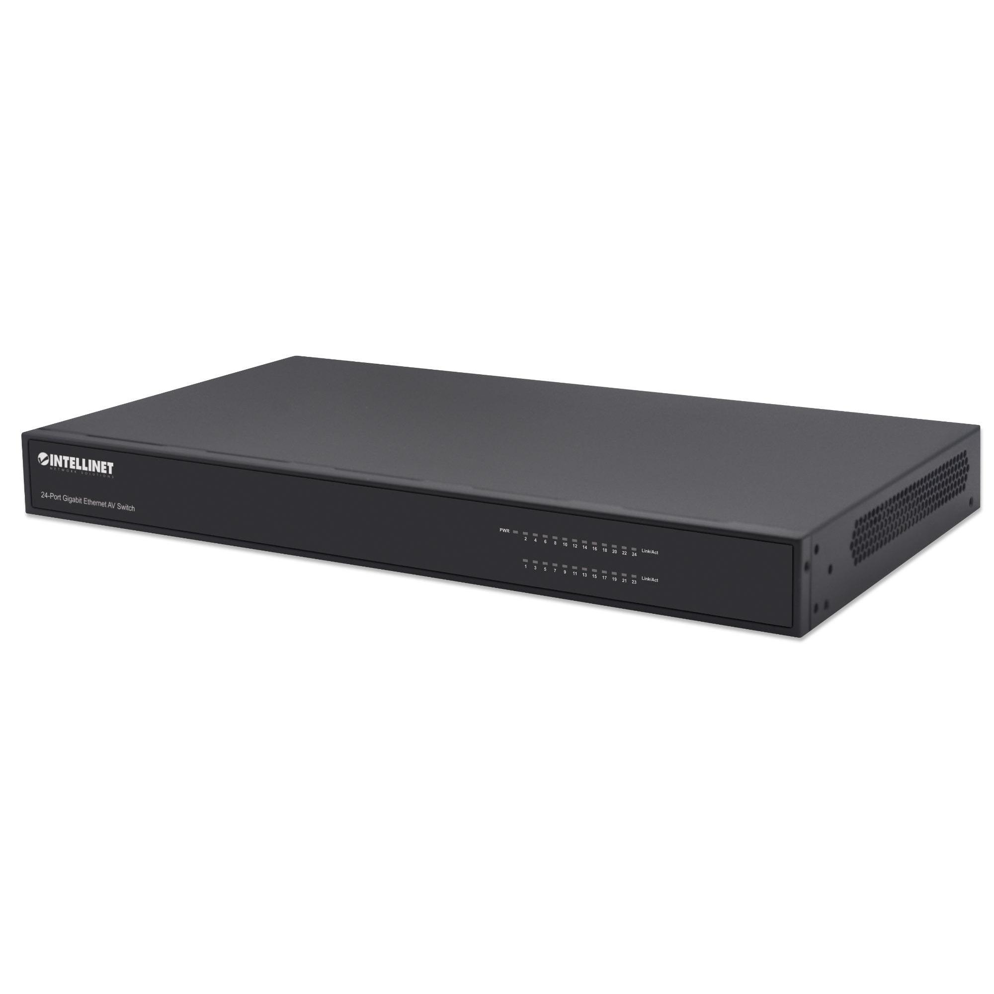 AV Switch Gigabit Ethernet 24 Porte