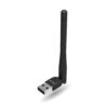 Adattatore Wireless AC600 Dual Band Donlge WiFi USB Antenna Esterna