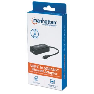 Adattatore di Rete USB-C™ a 5GBASE-T Nero