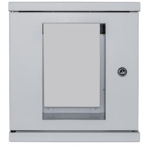 Armadio Rack 10'' a muro 6U Grigio