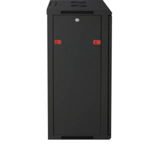 Armadio Rack 19'' a muro 20 unità sezione unica prof. 450mm Nero