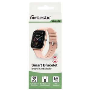 Bracciale Fitness Bluetooth 4.2 con Cardiofrequenzimetro 460CH Rosa