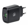 Caricatore USB da Muro QC3.0 18W Quick Charge™ Nero