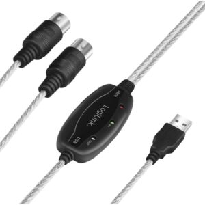 Cavo Adattatore USB MIDI 1,9m