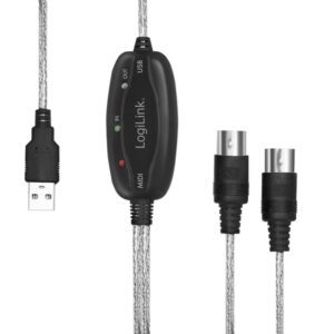 Cavo Adattatore USB MIDI 1,9m