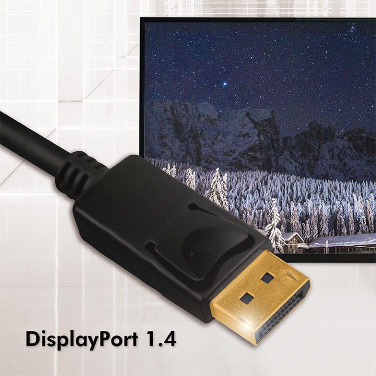 Cavo Audio/Video DisplayPort 8K M/M 1 m Nero