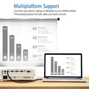 Cavo Convertitore da USB-C a HDMI 4K 2,7m, UC3238