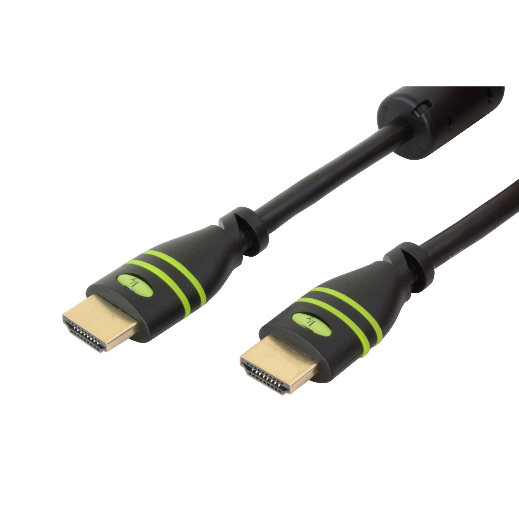 Cavo HDMI™ High Speed con Ethernet A/A M/M con Ferrite 10m