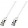 Cavo di Rete Patch in Rame Cat. 6A SFTP LSZH 1 m Bianco