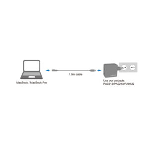 Cavo di ricarica USB-C™ per Apple MagSafe 2, silver