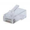 Confezione 100 Plug modulari RJ45 Cat6 FastCrimp