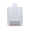 Confezione 100 Plug modulari RJ45 Cat6 FastCrimp