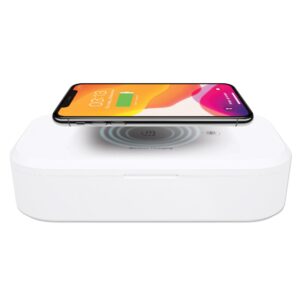 Disinfettante UV per Telefoni con Caricabatterie Wireless