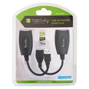 Extender USB su Cavo Cat.5E/6 50m