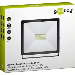 Faretto da Esterno LED 50W Slim Classic
