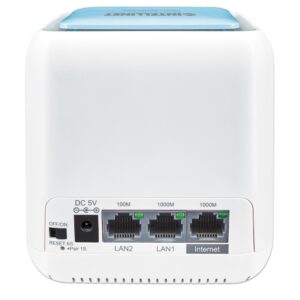 Home Mesh Wireless AC1200 Kit Completo 1 Router e 2 Repeater