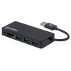 Hub USB 3.2 Gen 1 a 3 porte con lettore scheda