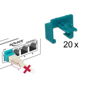 Kit Clip di Sicurezza RJ45 da 20 pezzi