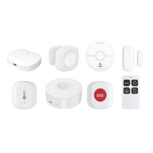 Kit di Sicurezza Allarme Antifurto Smart Senza Fili, R7073