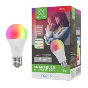 Lampadina LED E27 806lm Smart Controllo Vocale Alexa, R9077 Classe A+