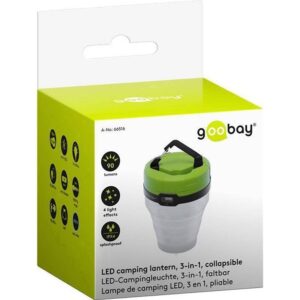 Lanterna LED da Campeggio 3 in 1 Pieghevole