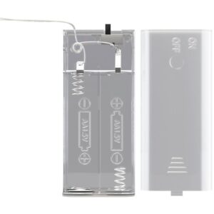 Luci LED Decorative a Batteria Palline Bianco/Verde di Cotone A++