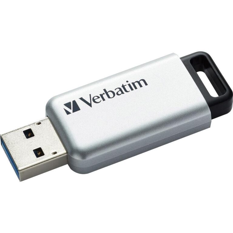 Memoria USB 3.0 Verbatim con Crittografia AES 32GB Silver