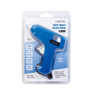 Mini pistola per Colla a Caldo, 10W, blu