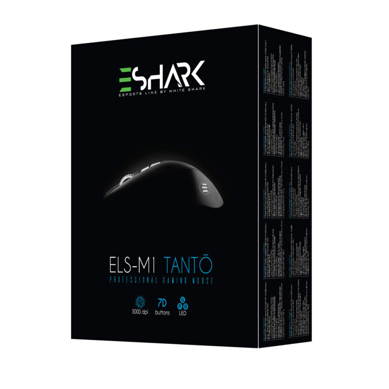 Mouse Gaming 5000 dpi eShark MOUSE ESL-M1 TANTO