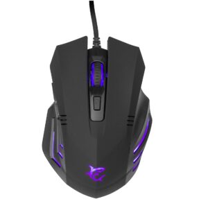 Mouse Gaming USB 3200dpi 6 Tasti Hannibal-2 GM-3006 Nero