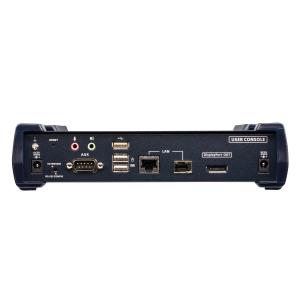 Ricevitore KVM over IP 4K DisplayPort a display singolo