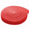 Rotolo di Velcro Gestione cavi Lunghezza 4m Larghezza 16mm Rosso