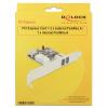 Scheda PCI Express FireWire 2 Esterne 1 Interna