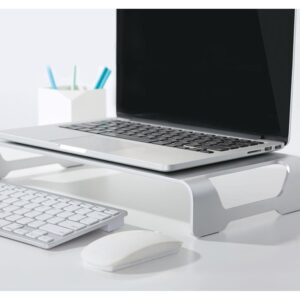 Stand da Scrivania per Monitor o Notebook Silver