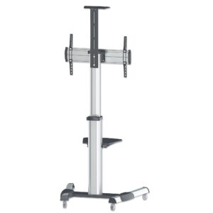 Supporto a Pavimento con una Mensola Trolley TV LCD/LED/Plasma 37-70''
