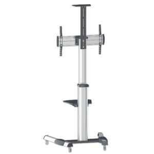 Supporto a Pavimento con una Mensola Trolley TV LCD/LED/Plasma 37-70''