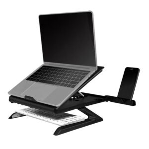 Supporto per Notebook e Tablet 10-15.6'' Ergonomico Nero