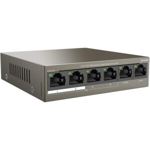 Switch Desktop 6 porte 10/100M con 4 Porte PoE 63W TEF1106P4-63W