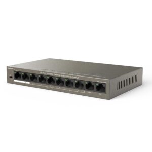 Switch Desktop 8 porte 10/100M PoE 63W TEF1110P-8-63W