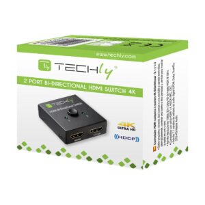 Switch HDMI 2 porte Bidirezionale 4K 60Hz