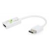 Adattatore da Displayport v1.2 a HDMI 4K@60Hz Bianco