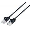 Cavo patch di rete Cat6 UTP Slim  1,5 m Nero