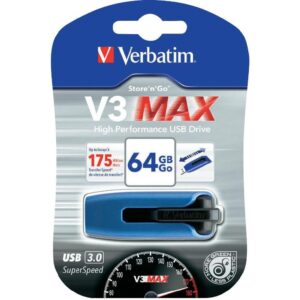 Memoria USB 3.0 Verbatim Retrattile 64GB Blu