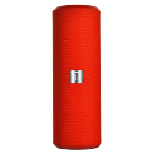 Speaker Portatile Bluetooth Tube Radio FM MicroSD USB 10W Rosso