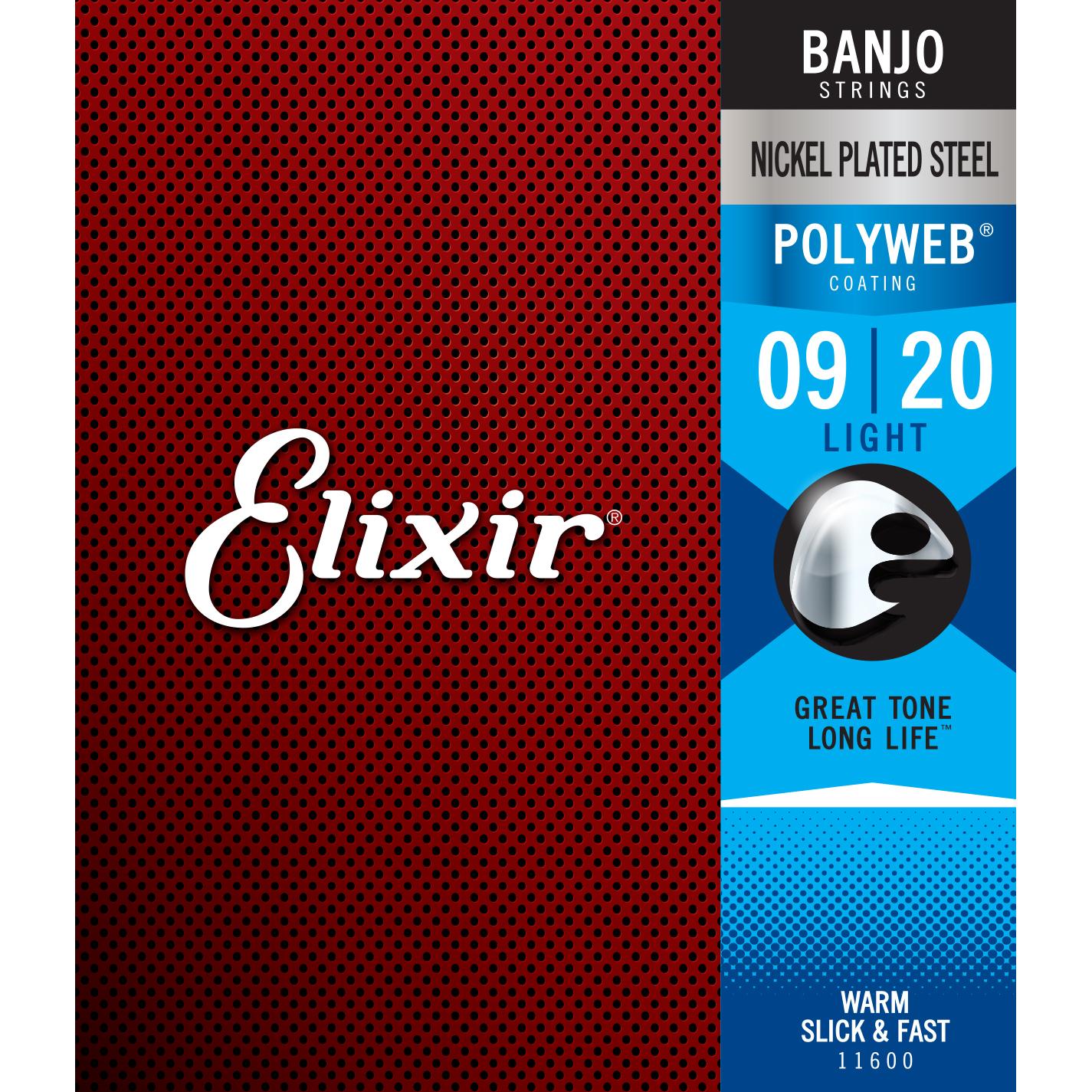 ELIXIR ITALIA 11600 BANJO NICKEL PLATED STEEL POLYWEB